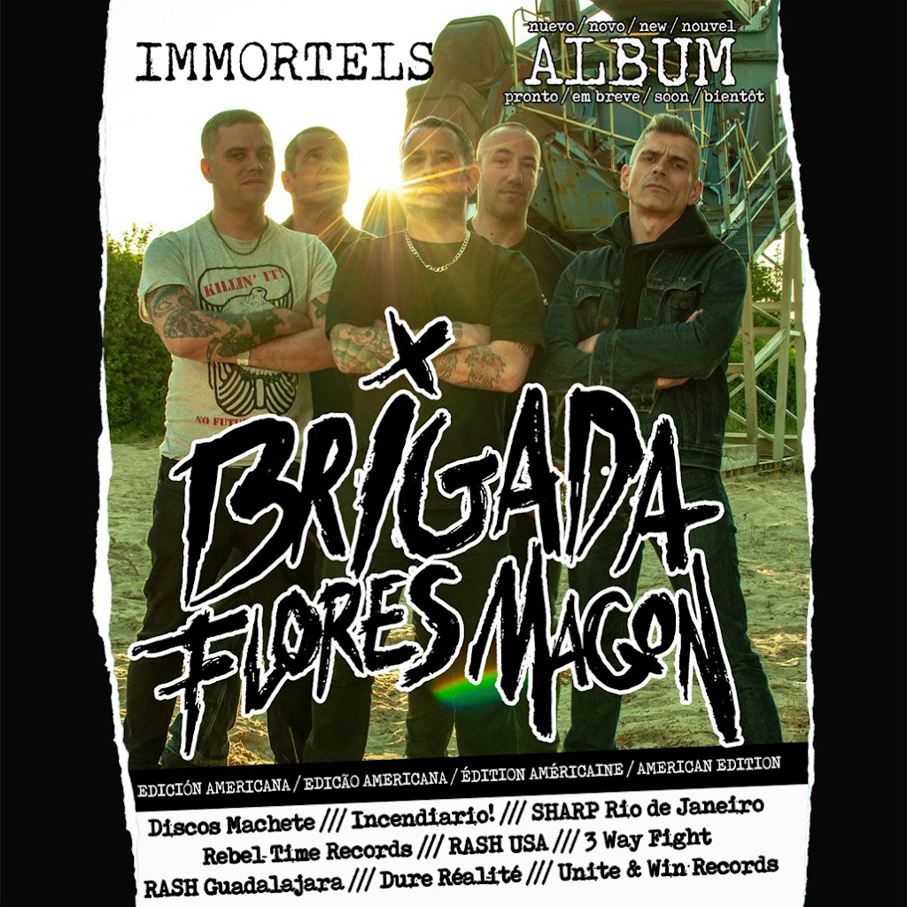 nuevo/novo/new/nouvel… álbum par Brigada Flores Magon, Immortels.