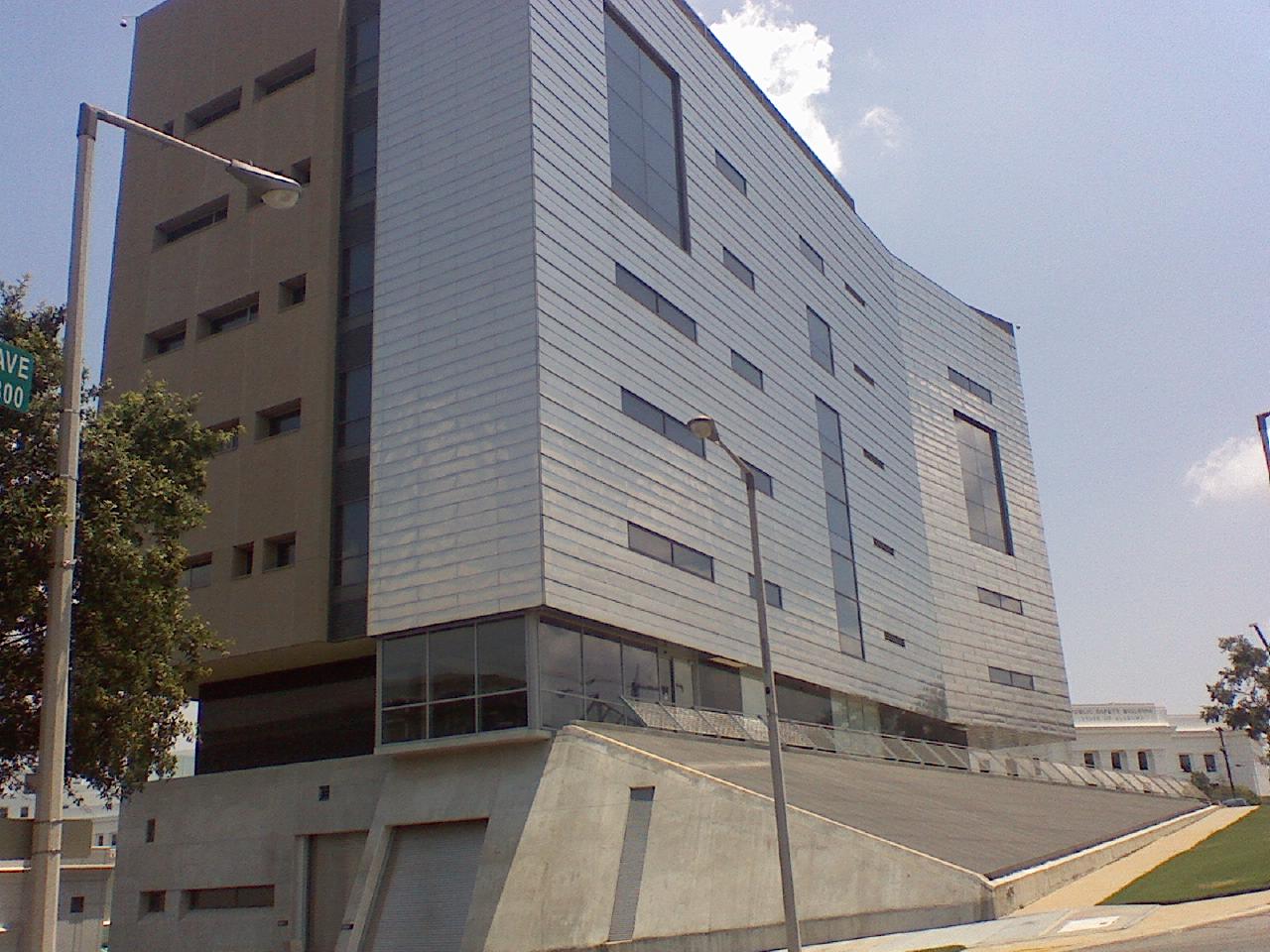 Exterior of a modern five-storey building